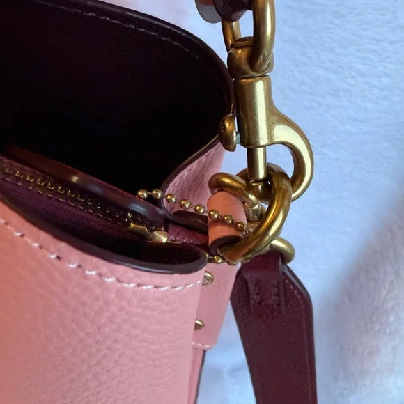 Coach Willow Color Block Bucket Bag - Picture 3 of 14